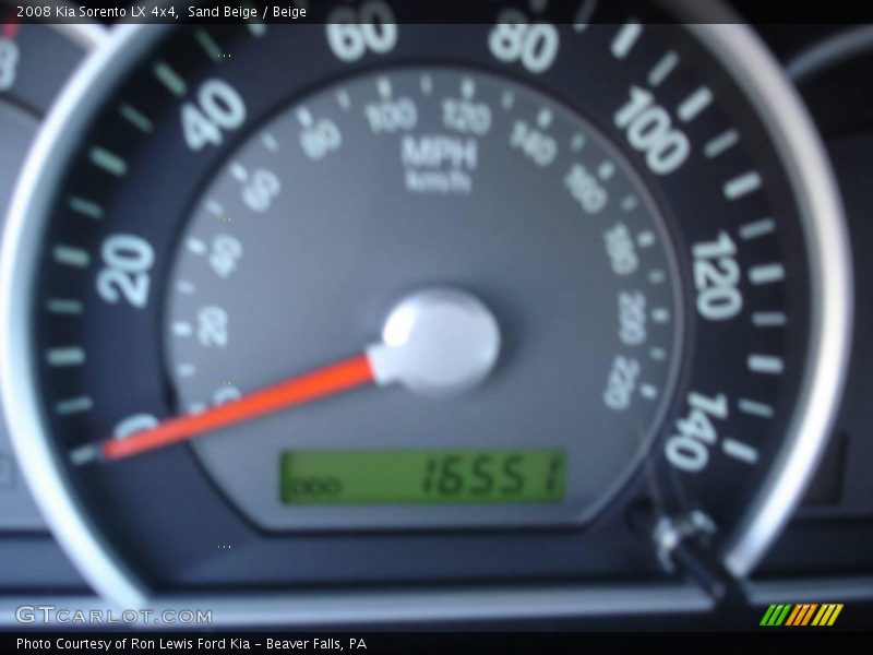 Sand Beige / Beige 2008 Kia Sorento LX 4x4