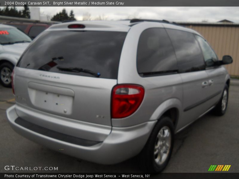 Bright Silver Metallic / Medium Slate Gray 2004 Dodge Caravan SXT