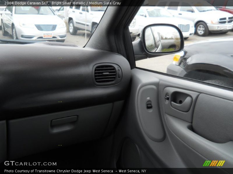 Bright Silver Metallic / Medium Slate Gray 2004 Dodge Caravan SXT