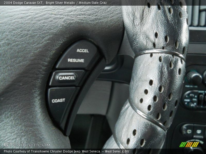 Bright Silver Metallic / Medium Slate Gray 2004 Dodge Caravan SXT
