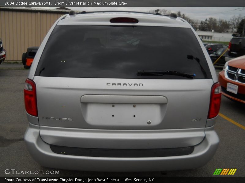 Bright Silver Metallic / Medium Slate Gray 2004 Dodge Caravan SXT