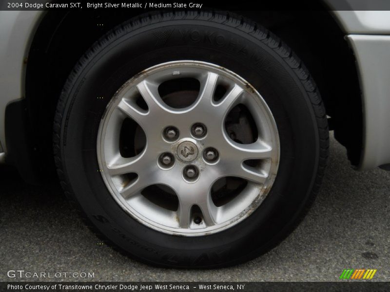 Bright Silver Metallic / Medium Slate Gray 2004 Dodge Caravan SXT