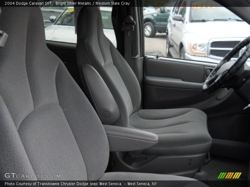 Bright Silver Metallic / Medium Slate Gray 2004 Dodge Caravan SXT