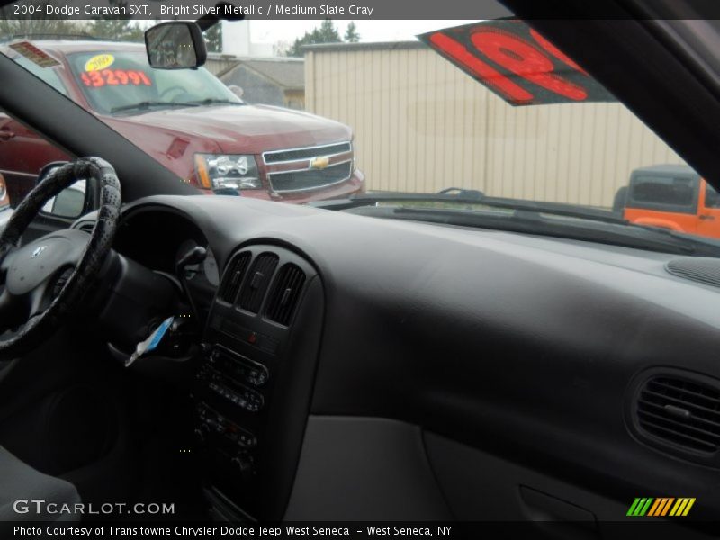 Bright Silver Metallic / Medium Slate Gray 2004 Dodge Caravan SXT