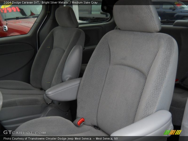 Bright Silver Metallic / Medium Slate Gray 2004 Dodge Caravan SXT
