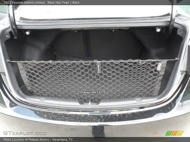 Black Noir Pearl / Black 2012 Hyundai Elantra Limited