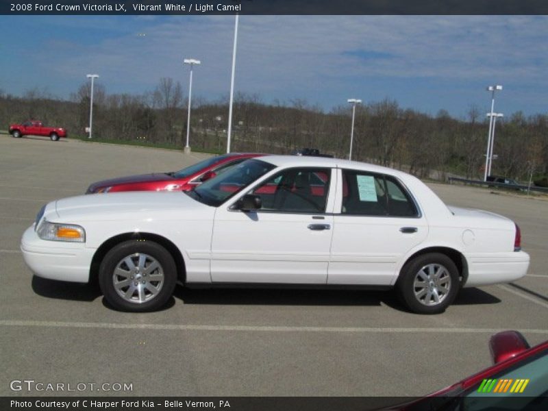  2008 Crown Victoria LX Vibrant White