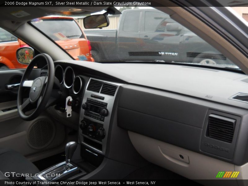 Silver Steel Metallic / Dark Slate Gray/Light Graystone 2006 Dodge Magnum SXT