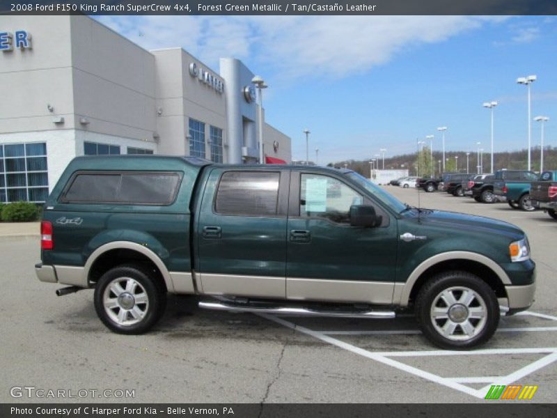  2008 F150 King Ranch SuperCrew 4x4 Forest Green Metallic