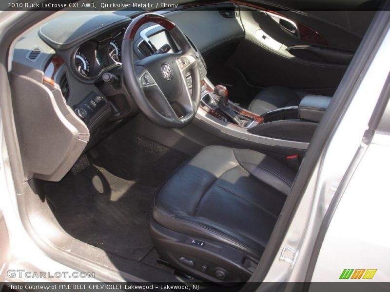 Quicksilver Metallic / Ebony 2010 Buick LaCrosse CXL AWD