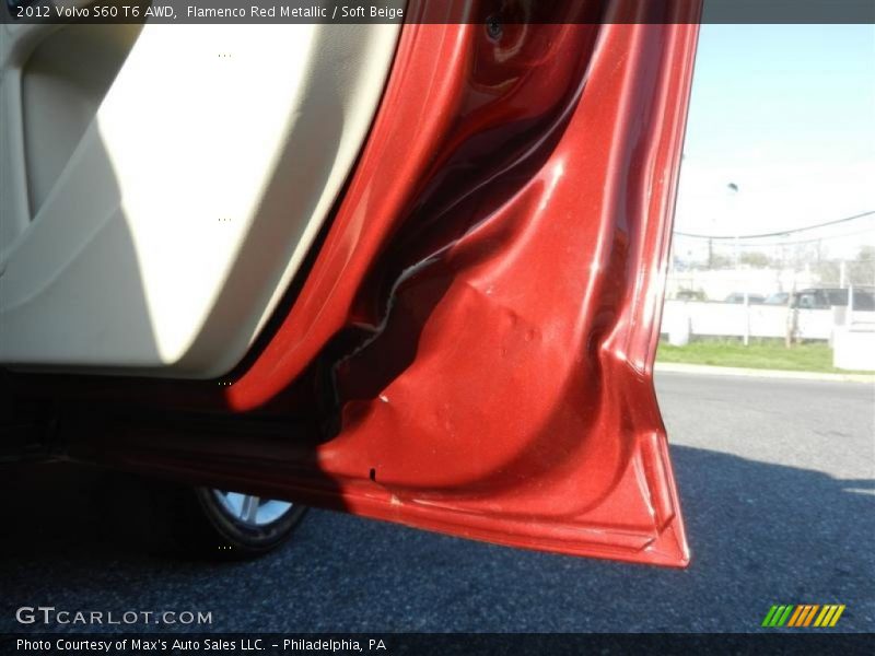 Flamenco Red Metallic / Soft Beige 2012 Volvo S60 T6 AWD