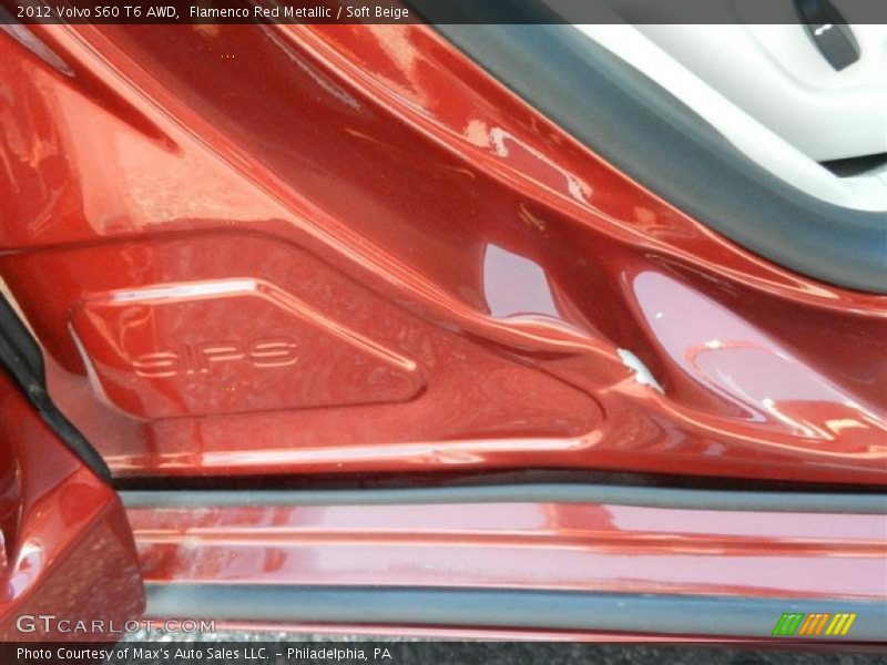Flamenco Red Metallic / Soft Beige 2012 Volvo S60 T6 AWD