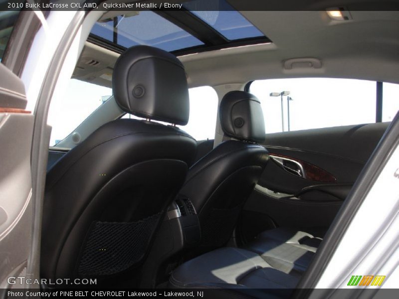 Quicksilver Metallic / Ebony 2010 Buick LaCrosse CXL AWD