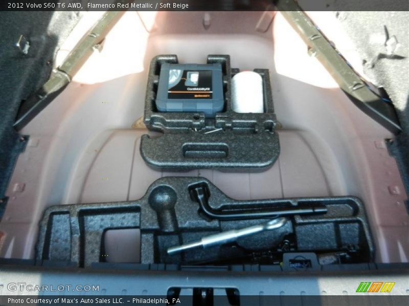 Flamenco Red Metallic / Soft Beige 2012 Volvo S60 T6 AWD