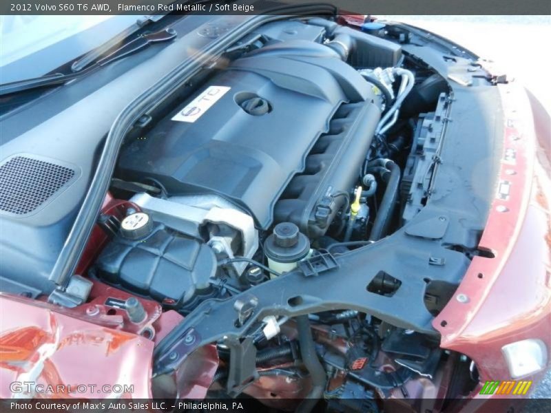 Flamenco Red Metallic / Soft Beige 2012 Volvo S60 T6 AWD