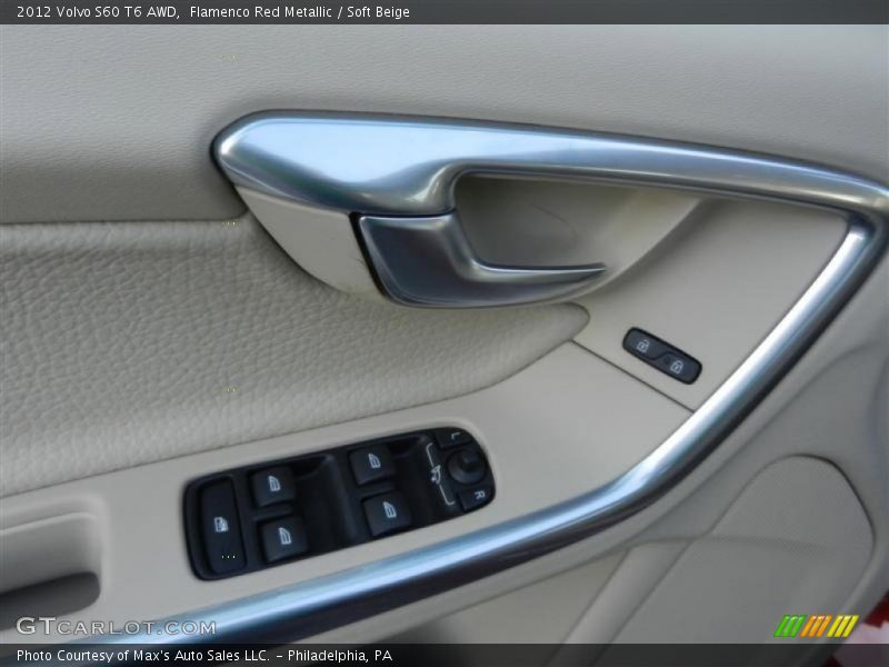 Flamenco Red Metallic / Soft Beige 2012 Volvo S60 T6 AWD