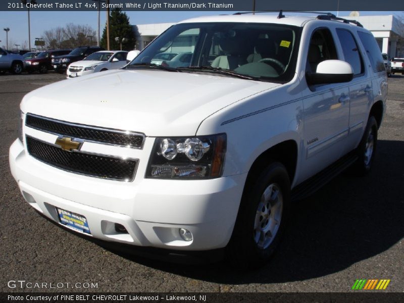 Summit White / Light Titanium/Dark Titanium 2011 Chevrolet Tahoe LT 4x4