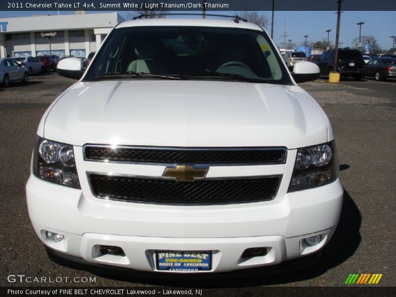 Summit White / Light Titanium/Dark Titanium 2011 Chevrolet Tahoe LT 4x4