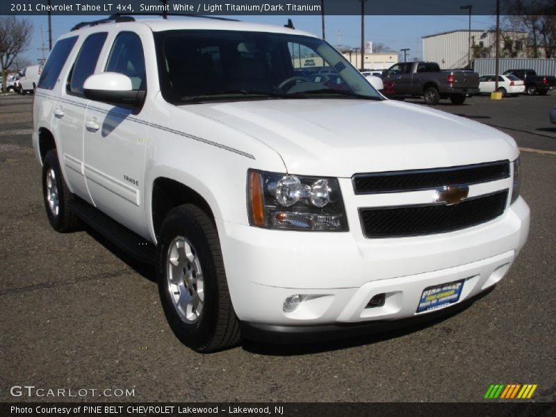 Summit White / Light Titanium/Dark Titanium 2011 Chevrolet Tahoe LT 4x4