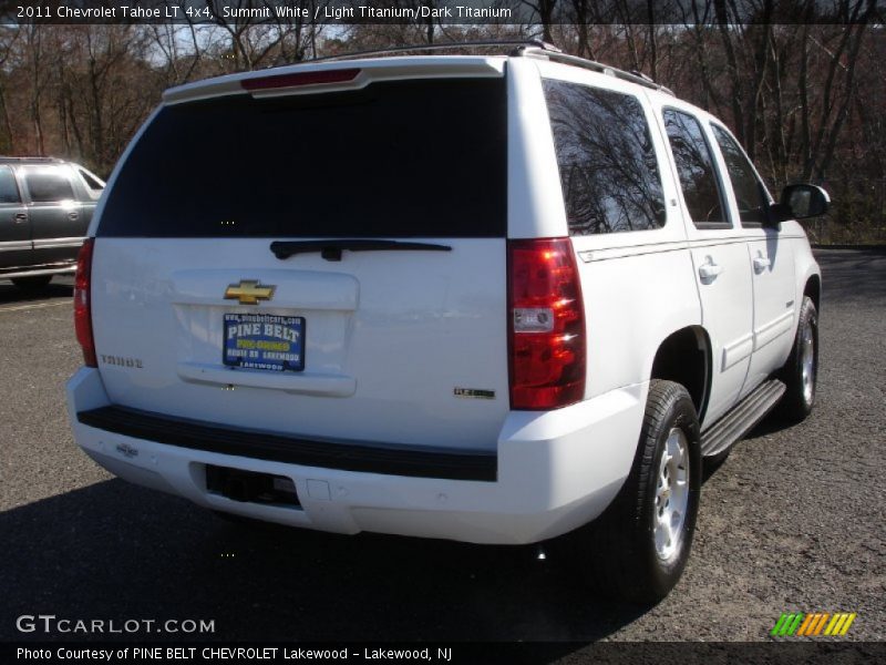 Summit White / Light Titanium/Dark Titanium 2011 Chevrolet Tahoe LT 4x4