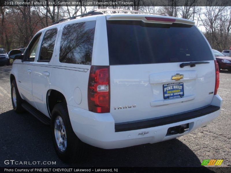 Summit White / Light Titanium/Dark Titanium 2011 Chevrolet Tahoe LT 4x4