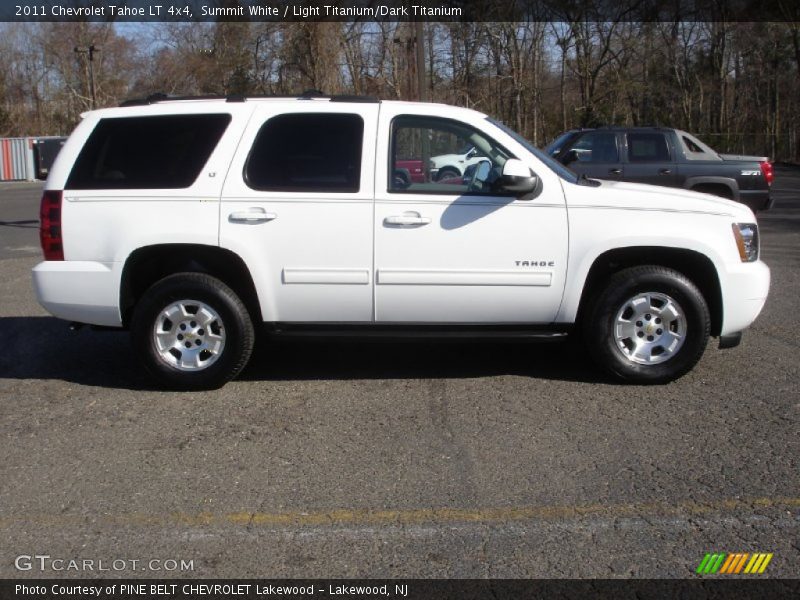 Summit White / Light Titanium/Dark Titanium 2011 Chevrolet Tahoe LT 4x4