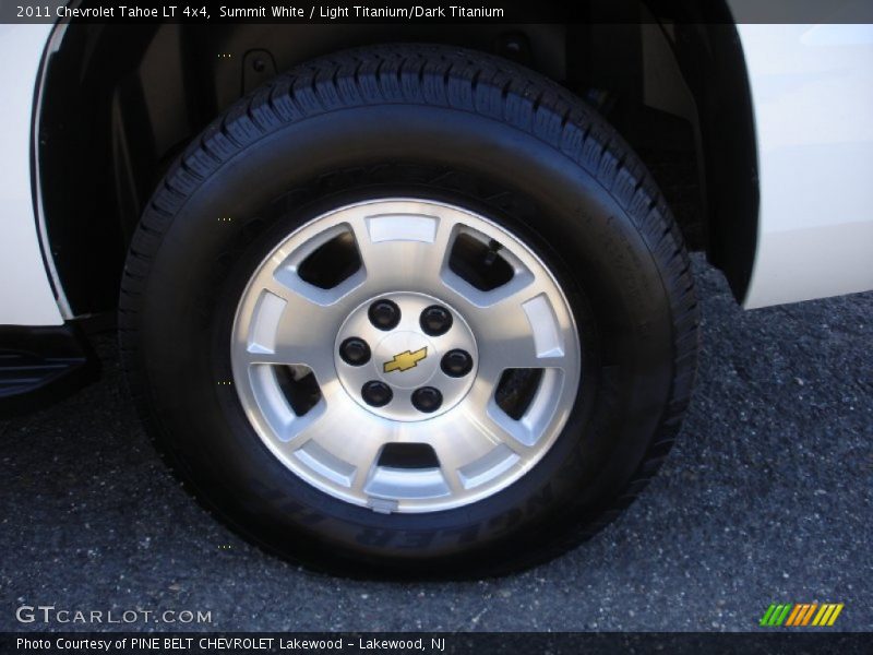Summit White / Light Titanium/Dark Titanium 2011 Chevrolet Tahoe LT 4x4