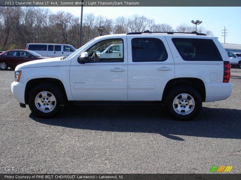 Summit White / Light Titanium/Dark Titanium 2011 Chevrolet Tahoe LT 4x4