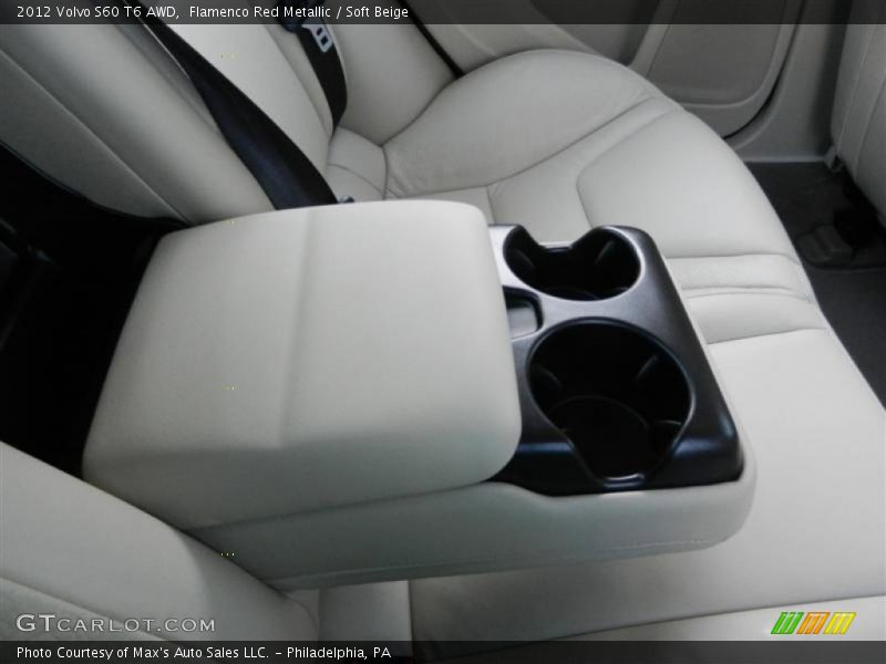 Flamenco Red Metallic / Soft Beige 2012 Volvo S60 T6 AWD