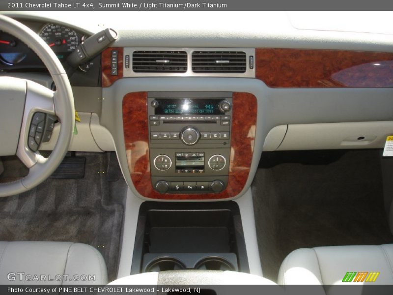 Summit White / Light Titanium/Dark Titanium 2011 Chevrolet Tahoe LT 4x4