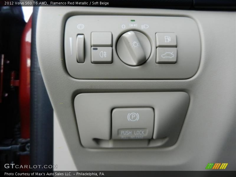 Flamenco Red Metallic / Soft Beige 2012 Volvo S60 T6 AWD