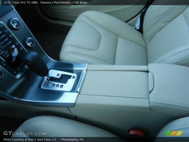 Flamenco Red Metallic / Soft Beige 2012 Volvo S60 T6 AWD