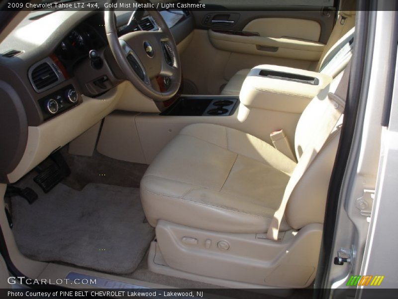 Gold Mist Metallic / Light Cashmere 2009 Chevrolet Tahoe LTZ 4x4