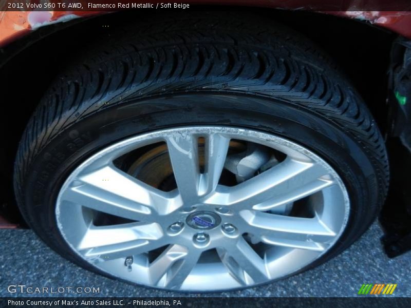 Flamenco Red Metallic / Soft Beige 2012 Volvo S60 T6 AWD