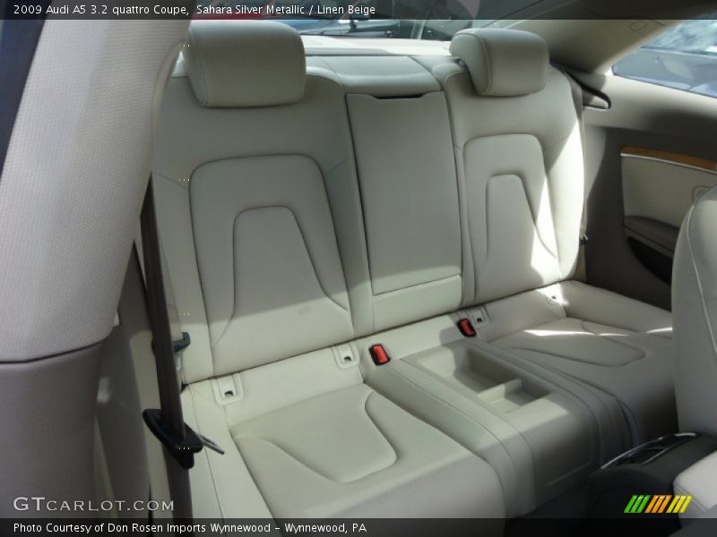 Sahara Silver Metallic / Linen Beige 2009 Audi A5 3.2 quattro Coupe