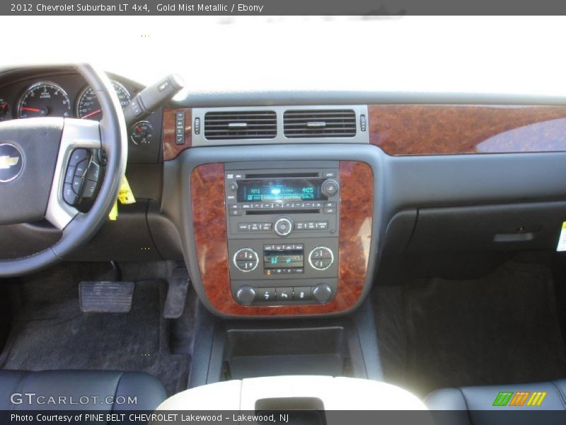 Gold Mist Metallic / Ebony 2012 Chevrolet Suburban LT 4x4