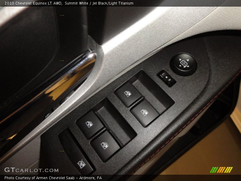 Summit White / Jet Black/Light Titanium 2010 Chevrolet Equinox LT AWD