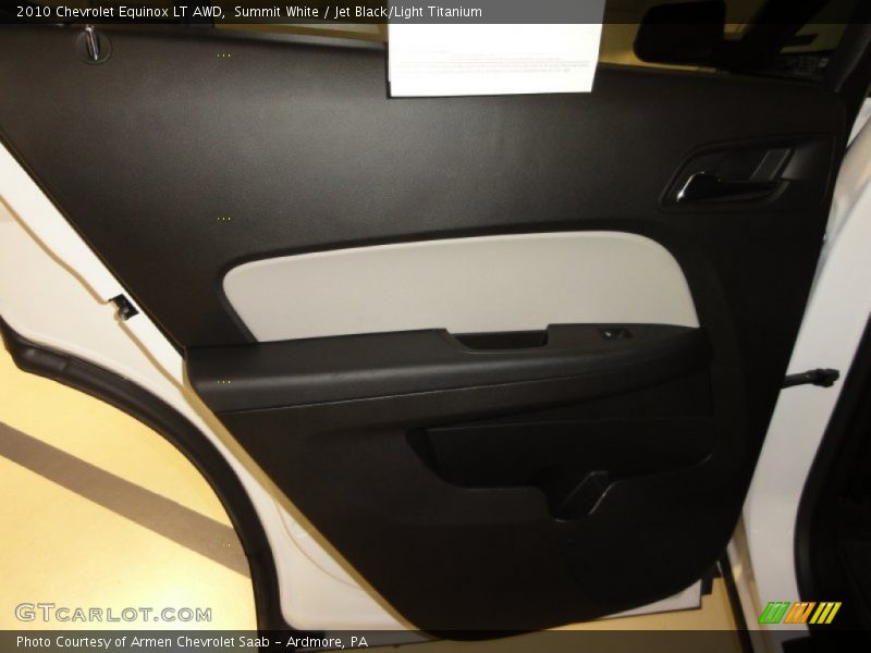 Summit White / Jet Black/Light Titanium 2010 Chevrolet Equinox LT AWD