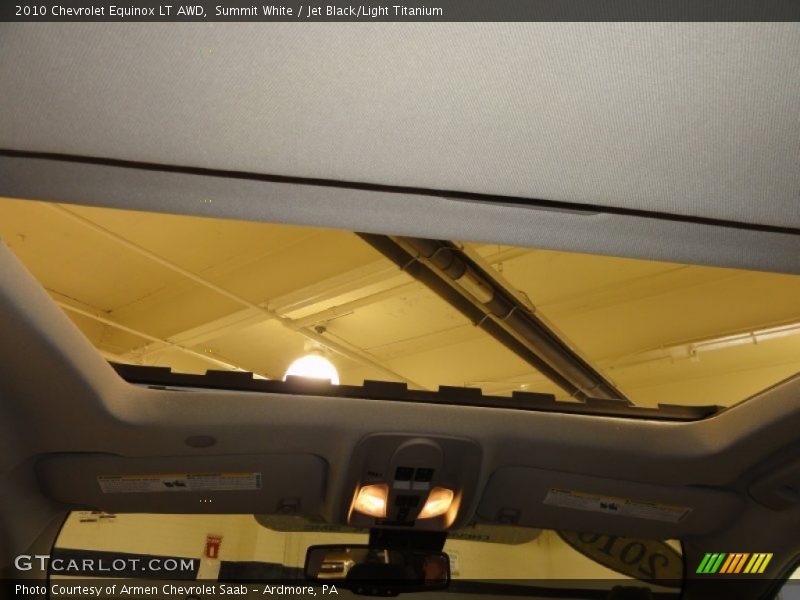 Summit White / Jet Black/Light Titanium 2010 Chevrolet Equinox LT AWD