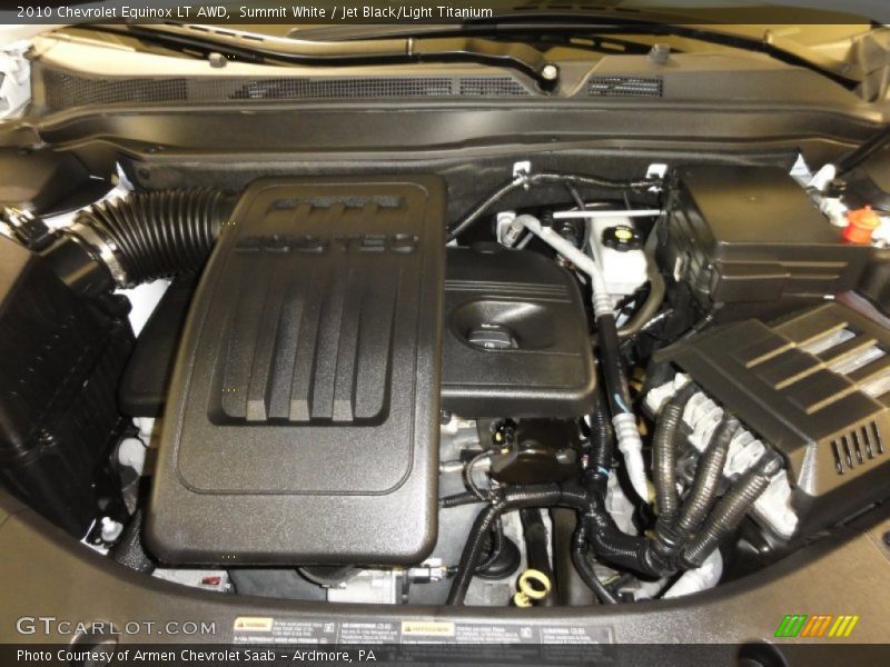 Summit White / Jet Black/Light Titanium 2010 Chevrolet Equinox LT AWD