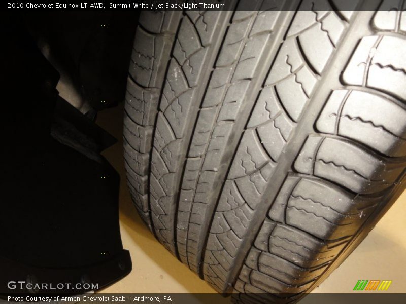 Summit White / Jet Black/Light Titanium 2010 Chevrolet Equinox LT AWD