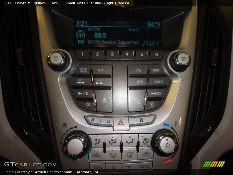 Summit White / Jet Black/Light Titanium 2010 Chevrolet Equinox LT AWD