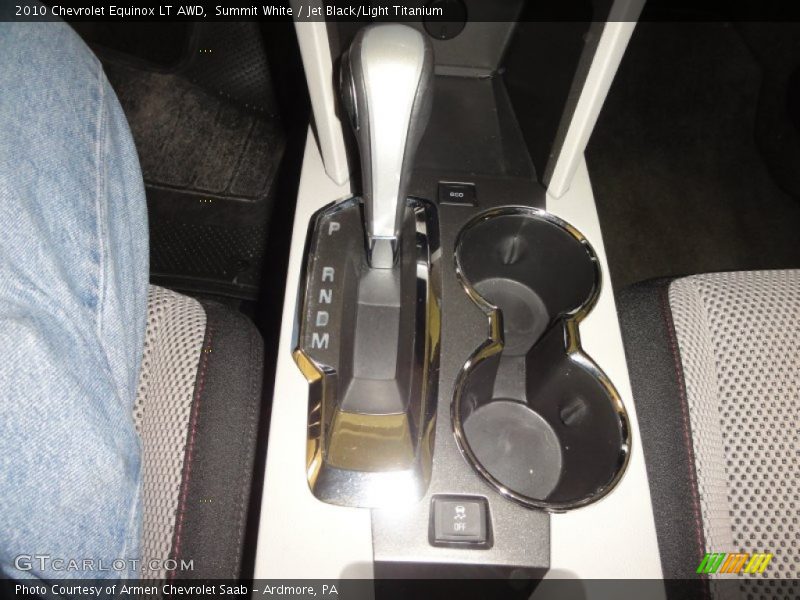 Summit White / Jet Black/Light Titanium 2010 Chevrolet Equinox LT AWD