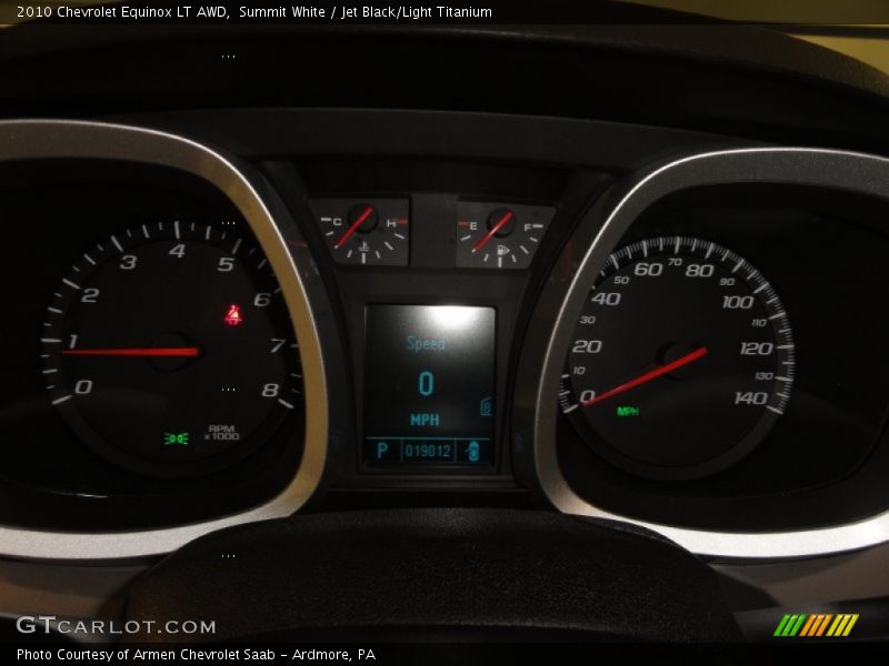 Summit White / Jet Black/Light Titanium 2010 Chevrolet Equinox LT AWD