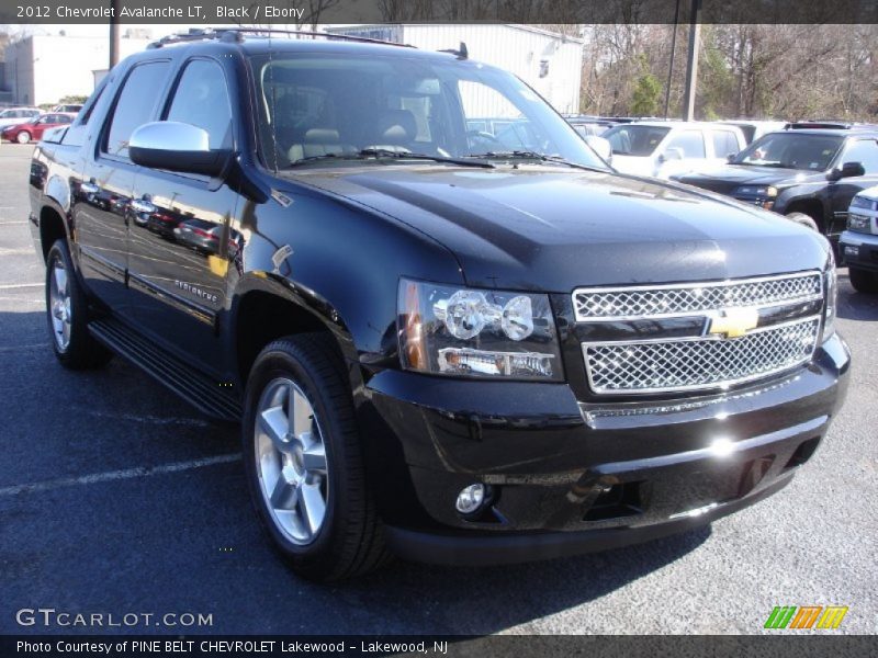 Black / Ebony 2012 Chevrolet Avalanche LT