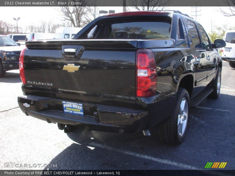 Black / Ebony 2012 Chevrolet Avalanche LT