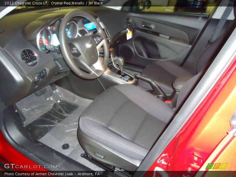 Crystal Red Metallic / Jet Black 2012 Chevrolet Cruze LT