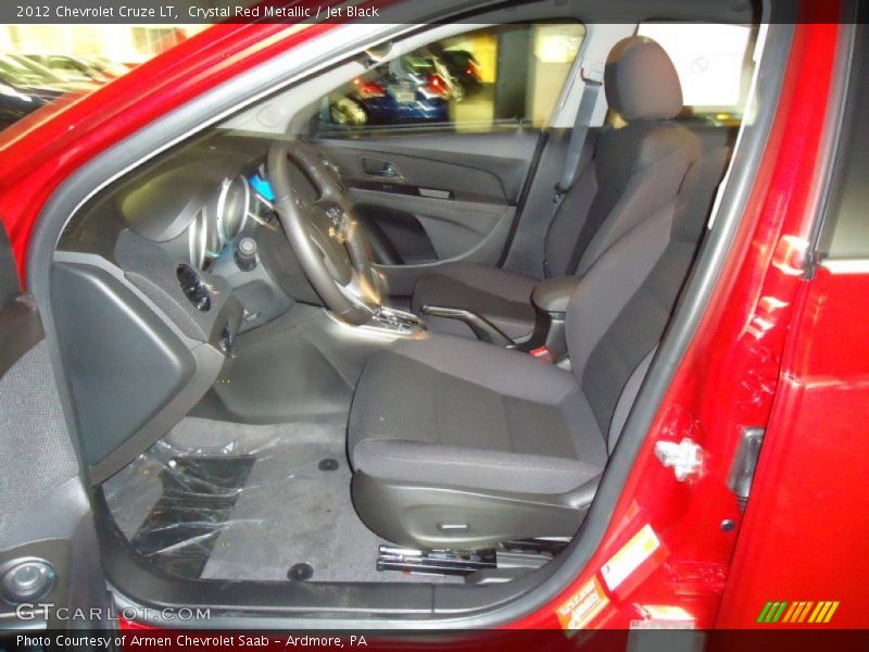 Crystal Red Metallic / Jet Black 2012 Chevrolet Cruze LT