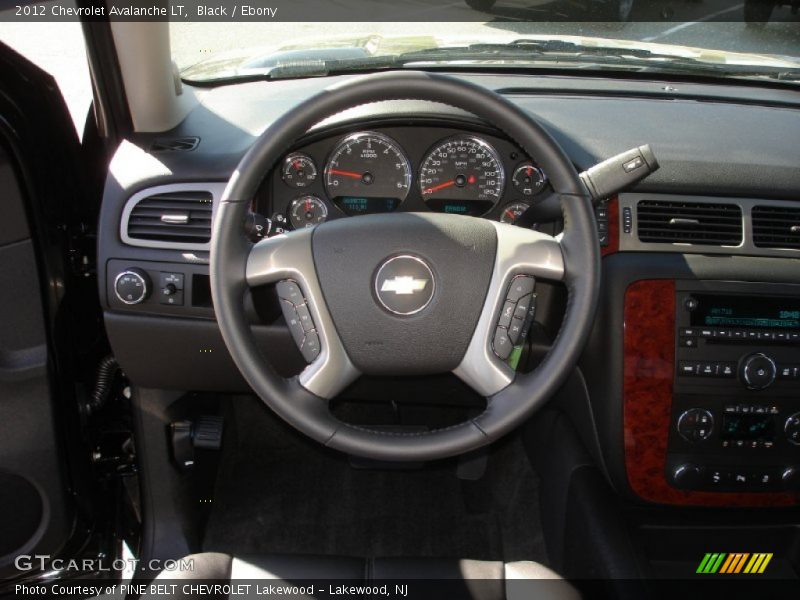 Black / Ebony 2012 Chevrolet Avalanche LT