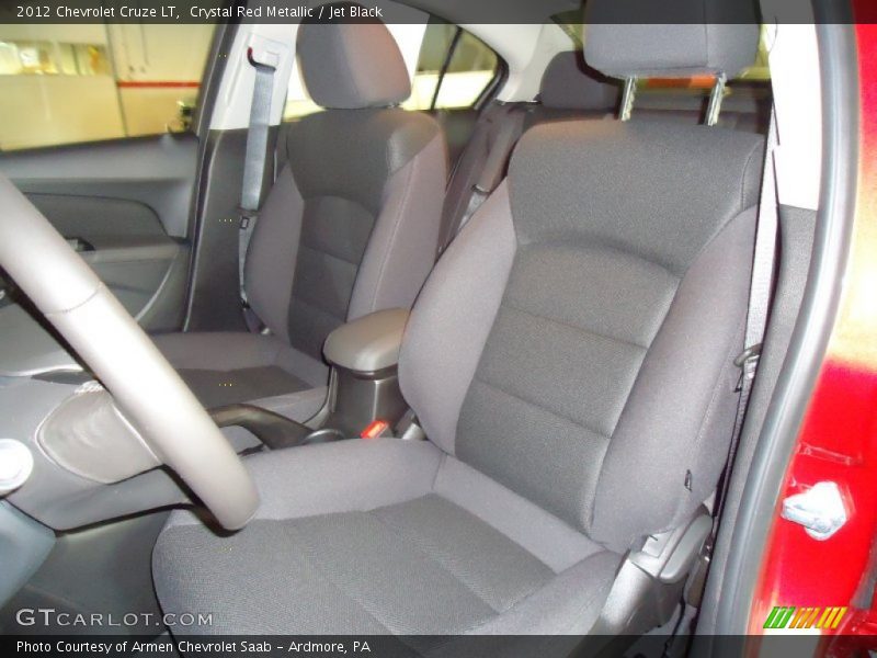 Crystal Red Metallic / Jet Black 2012 Chevrolet Cruze LT
